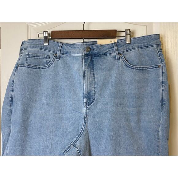 NYDJ Margo Girlfriend Kingston Light Wash Jeans Women's Size 20W Petite NWT - Picture 7 of 12